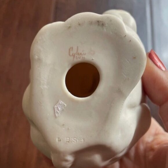 Cybis Mr. Snowball White Rabbit Bisque Figurine - Picture 6 of 6